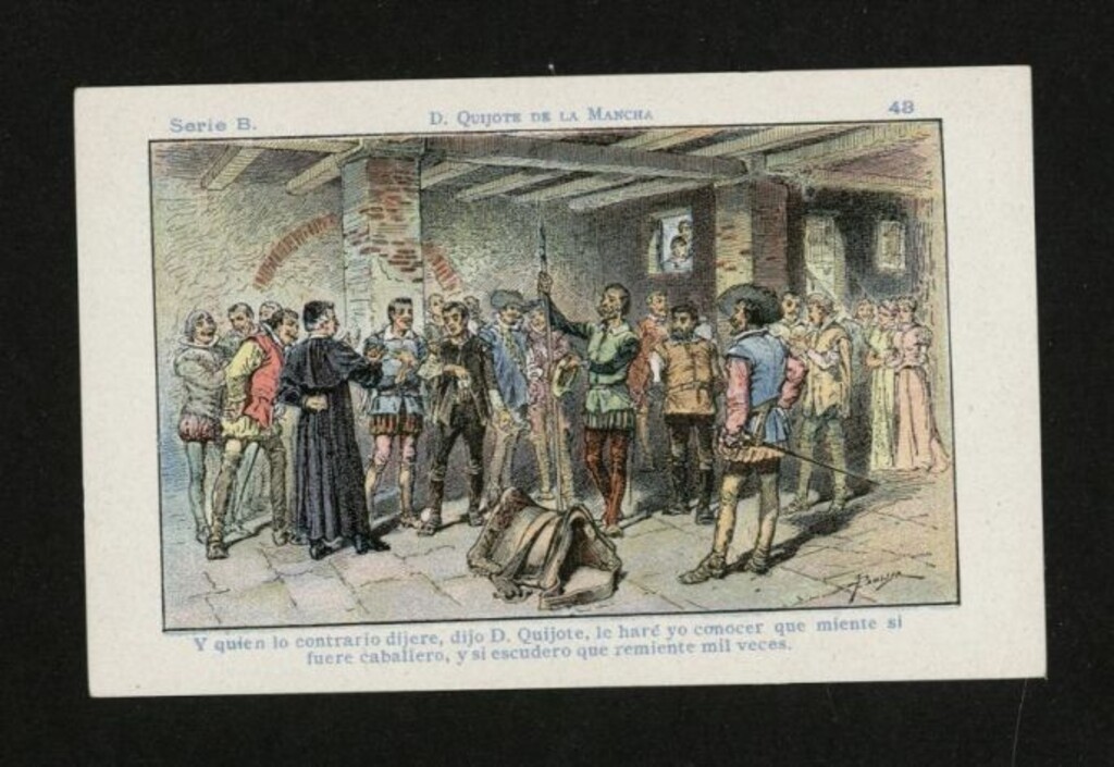 Miniatura de Don Quijote de la Mancha nº 43