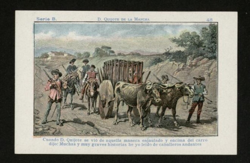 Miniatura de Don Quijote de la Mancha nº 45
