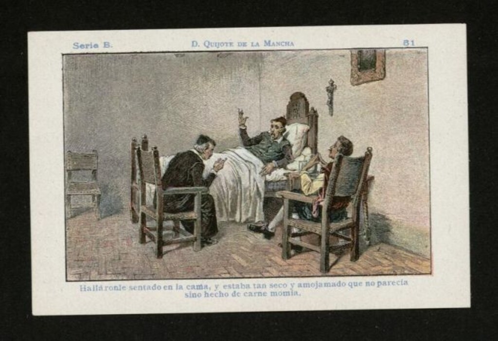 Miniatura de Don Quijote de la Mancha nº 51