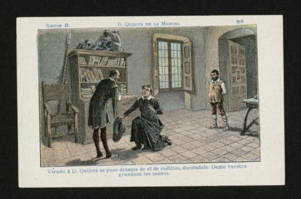Miniatura de Don Quijote de la Mancha nº 53