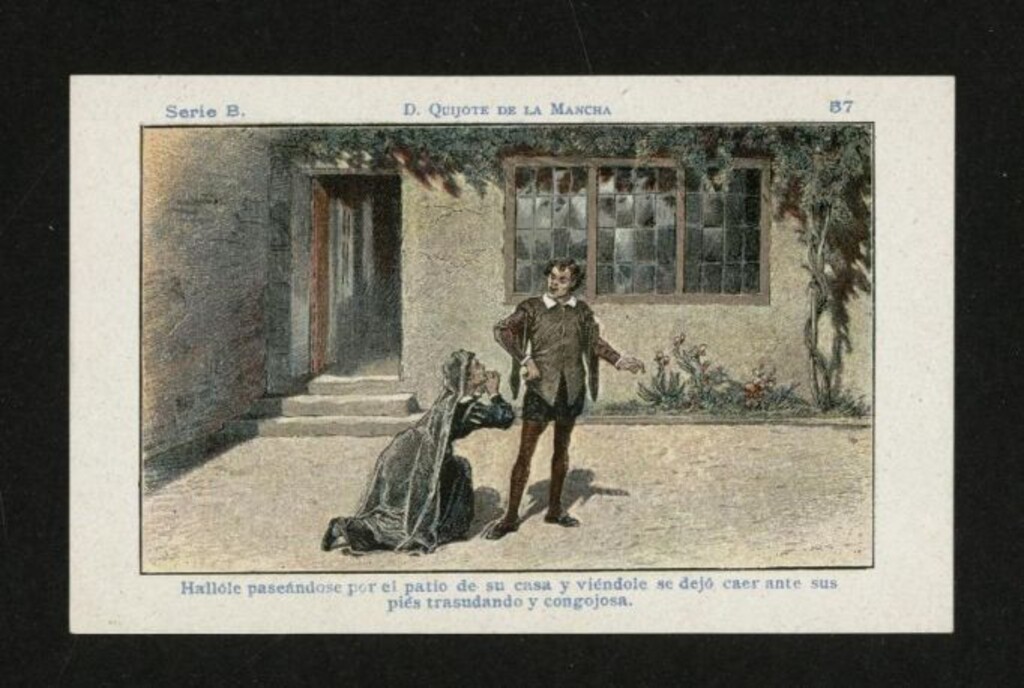 Miniatura de Don Quijote de la Mancha nº 57