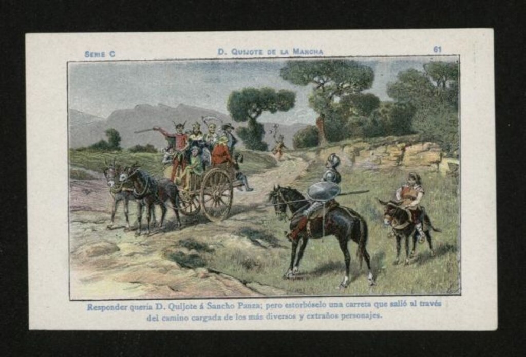 Miniatura de Don Quijote de la Mancha nº 61