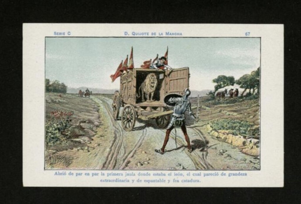 Miniatura de Don Quijote de la Mancha nº 67