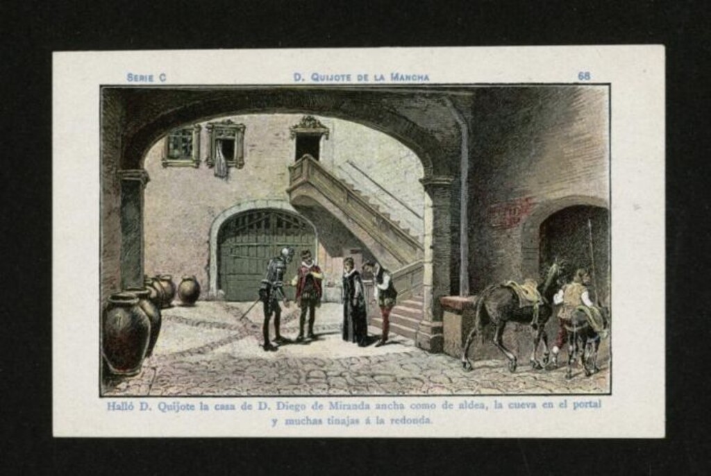 Miniatura de Don Quijote de la Mancha nº 68