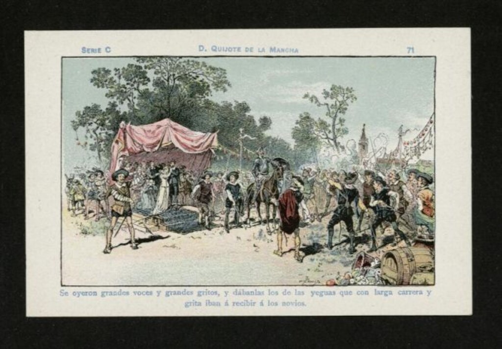 Miniatura de Don Quijote de la Mancha nº 71