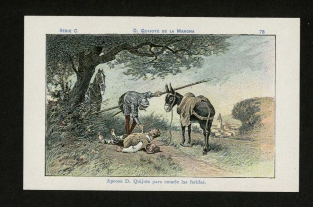 Miniatura de Don Quijote de la Mancha nº 78