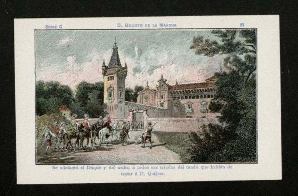 Miniatura de Don Quijote de la Mancha nº 81
