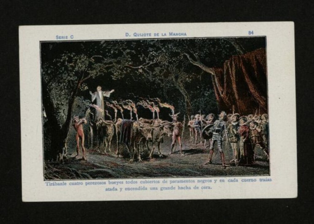 Miniatura de Don Quijote de la Mancha nº 84