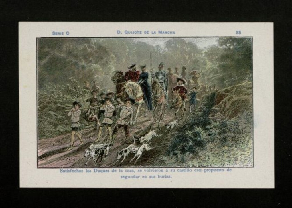Miniatura de Don Quijote de la Mancha nº 85