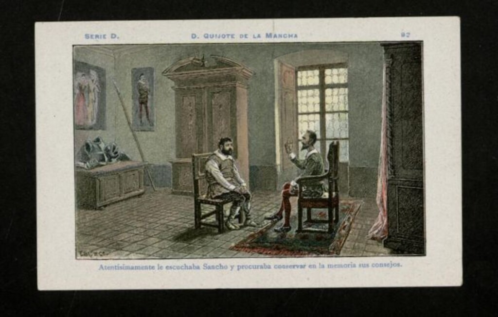 Miniatura de Don Quijote de la Mancha nº 93