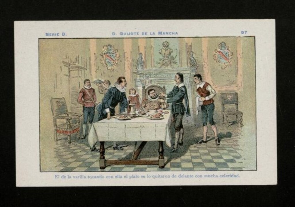 Miniatura de Don Quijote de la Mancha nº 97