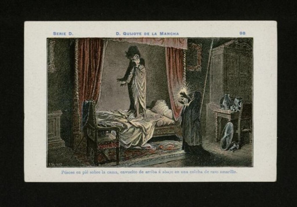 Miniatura de Don Quijote de la Mancha nº 98