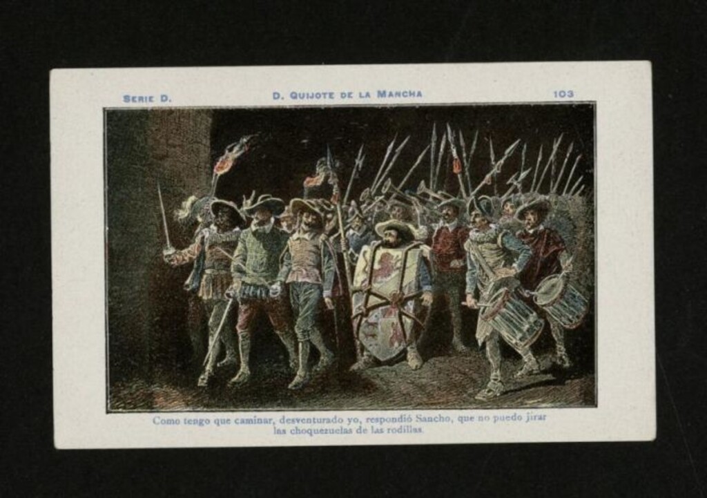 Miniatura de Don Quijote de la Mancha nº 103