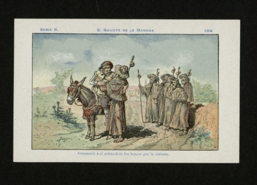 Miniatura de Don Quijote de la Mancha nº 104