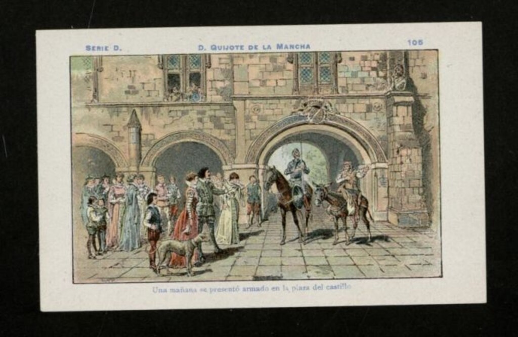 Miniatura de Don Quijote de la Mancha nº 105