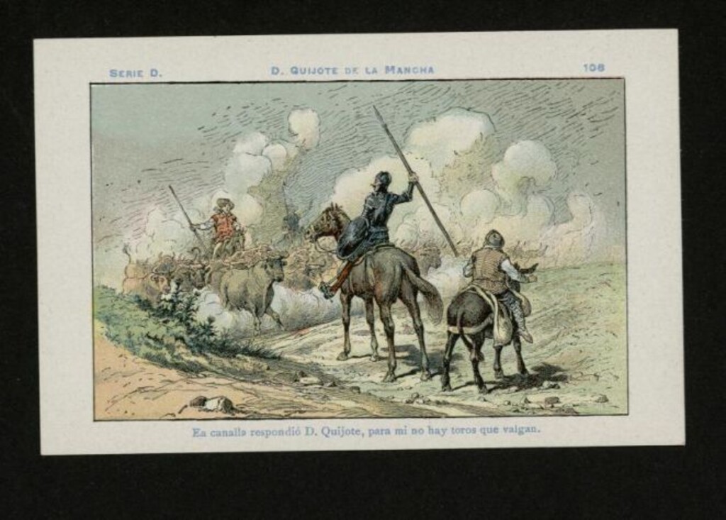 Miniatura de Don Quijote de la Mancha nº 106