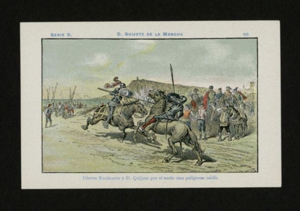 Miniatura de Don Quijote de la Mancha nº 111