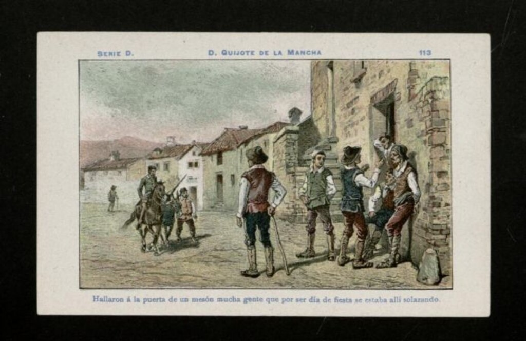 Miniatura de Don Quijote de la Mancha nº 113