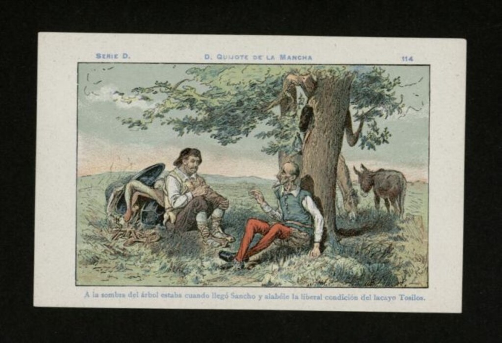Miniatura de Don Quijote de la Mancha nº 114