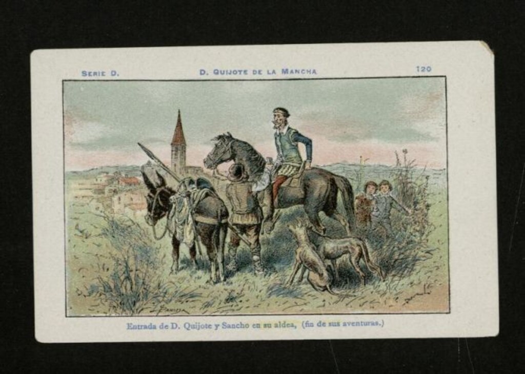 Miniatura de Don Quijote de la Mancha nº 120