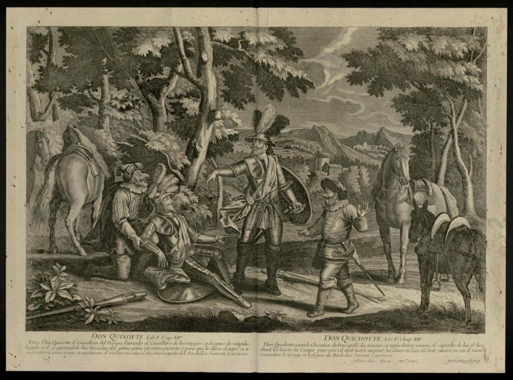 Miniatura de Vence Don Quixotte el Cavallero del Bosque…