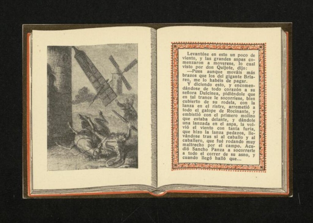 Miniatura de Aventuras de Don Quijote : colección de postales. Serie 1. Nº 5