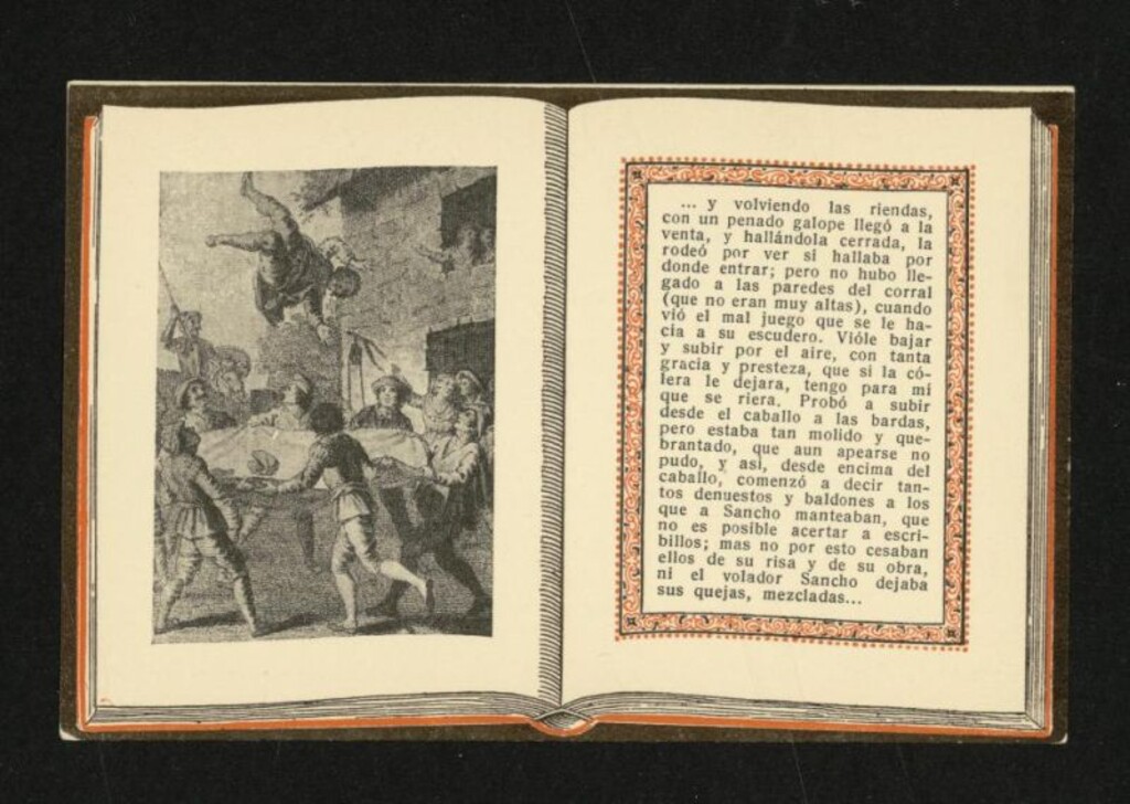 Miniatura de Aventuras de Don Quijote : colección de postales. Serie 1. Nº 8