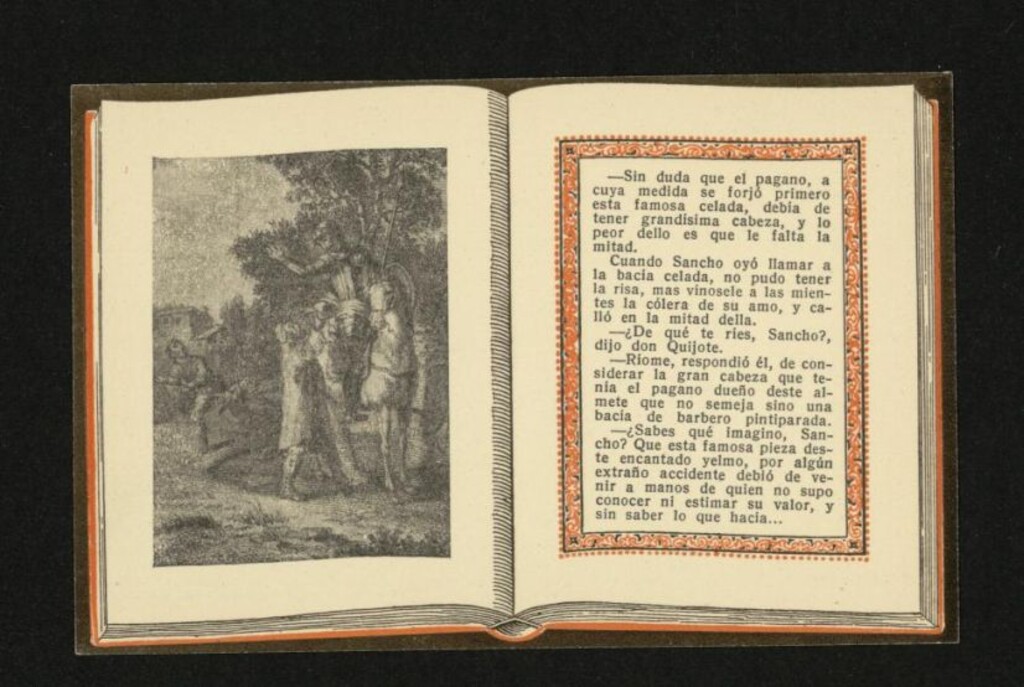 Miniatura de Aventuras de Don Quijote : colección de postales. Serie 1. Nº 11