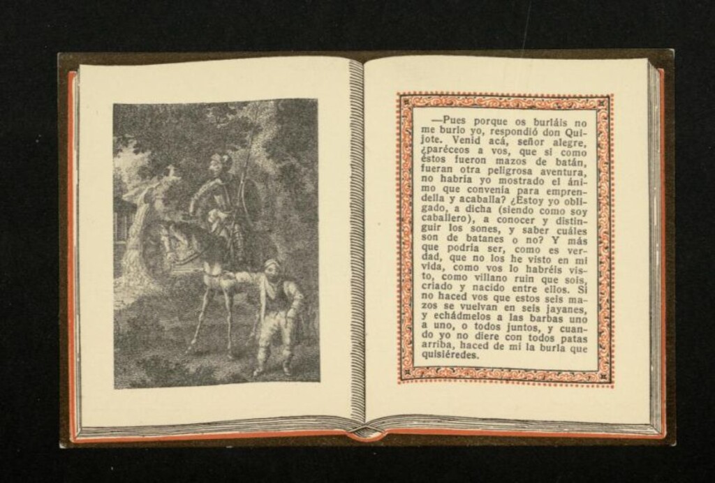 Miniatura de Aventuras de Don Quijote : colección de postales. Serie 1. Nº 12