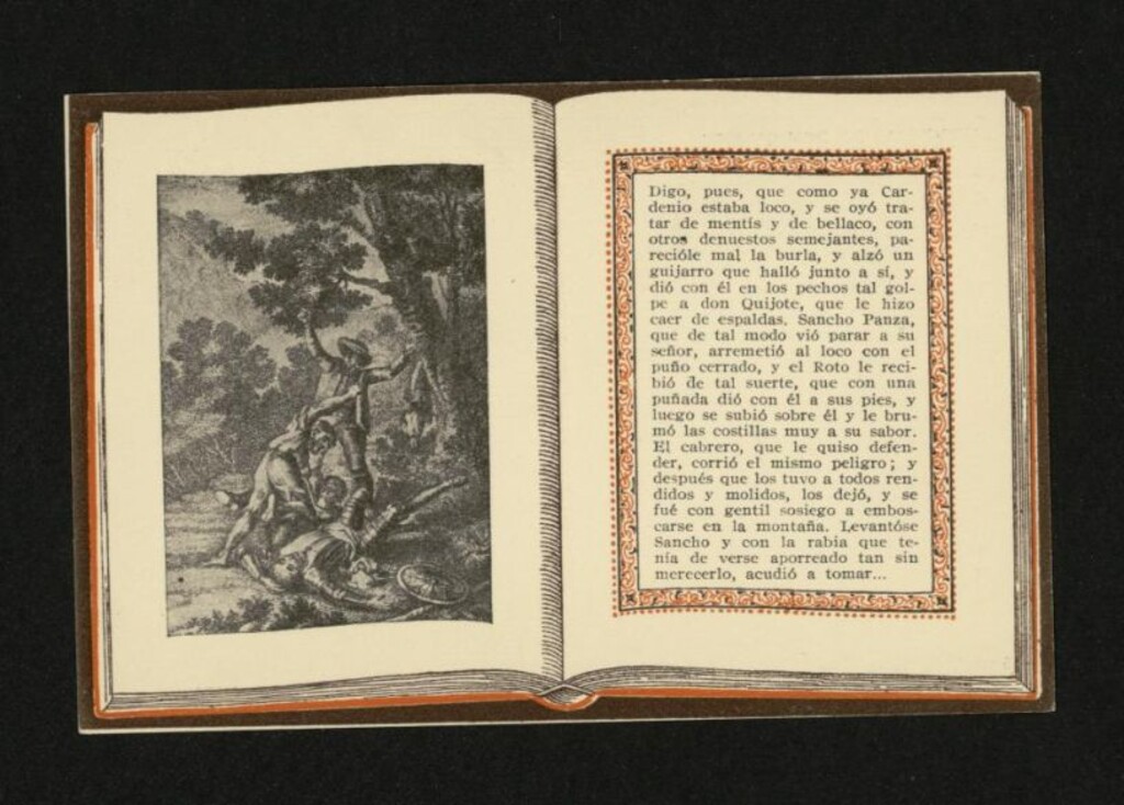 Miniatura de Aventuras de Don Quijote : colección de postales. Serie 2. Nº 1