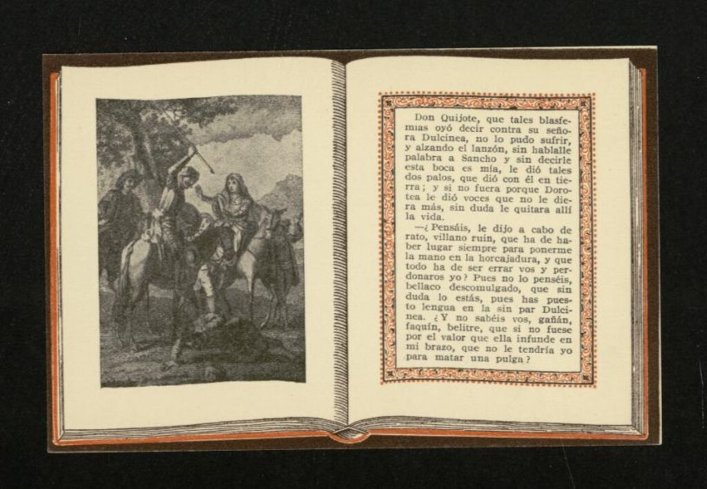 Miniatura de Aventuras de Don Quijote : colección de postales. Serie 2. Nº 3