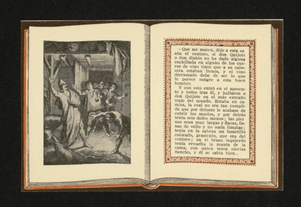 Miniatura de Aventuras de Don Quijote : colección de postales. Serie 2. Nº 5