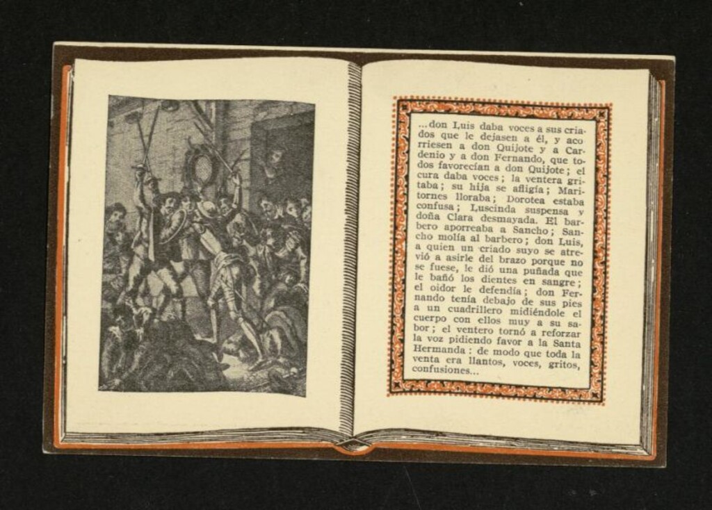 Miniatura de Aventuras de Don Quijote : colección de postales. Serie 2. Nº 8