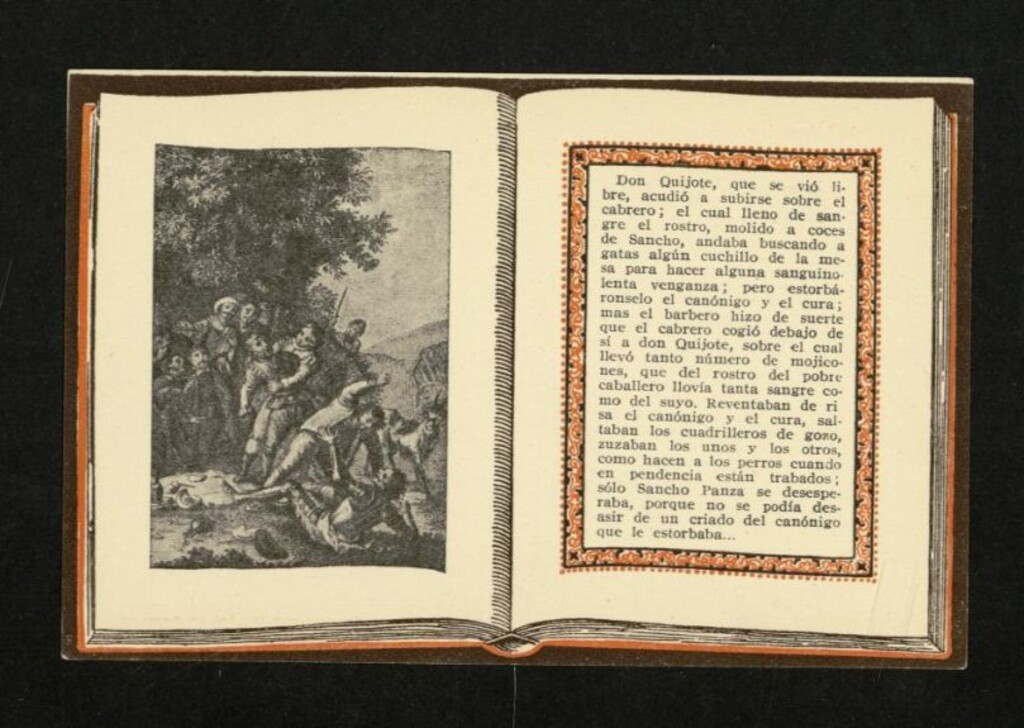 Miniatura de Aventuras de Don Quijote : colección de postales. Serie 2. Nº 10