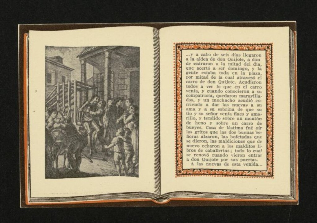 Miniatura de Aventuras de Don Quijote : colección de postales. Serie 2. Nº 12