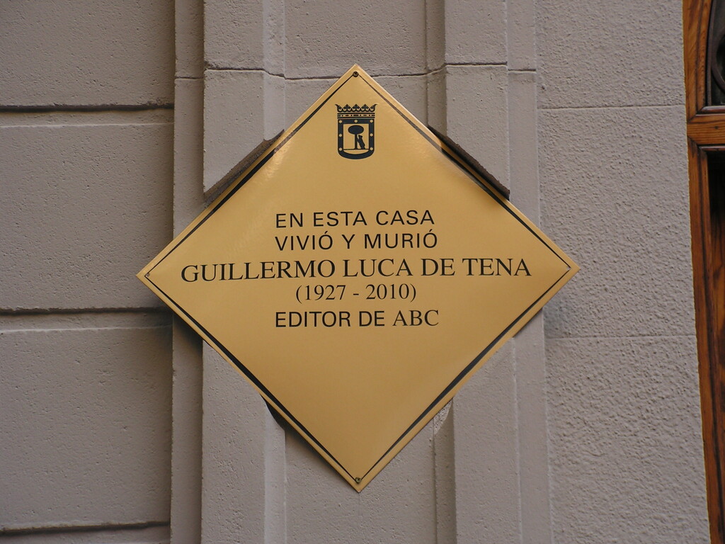Miniatura de Guillermo Luca de Tena