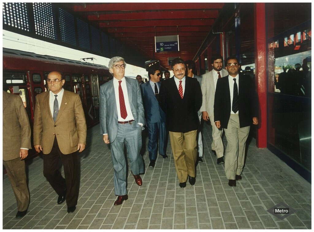 Miniatura de Inauguración del intercambiador de Aluche