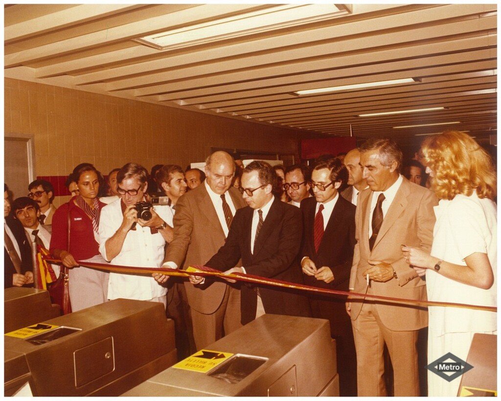 Miniatura de Inauguración del tramo de línea 8 Fuencarral-Nuevos Ministerios