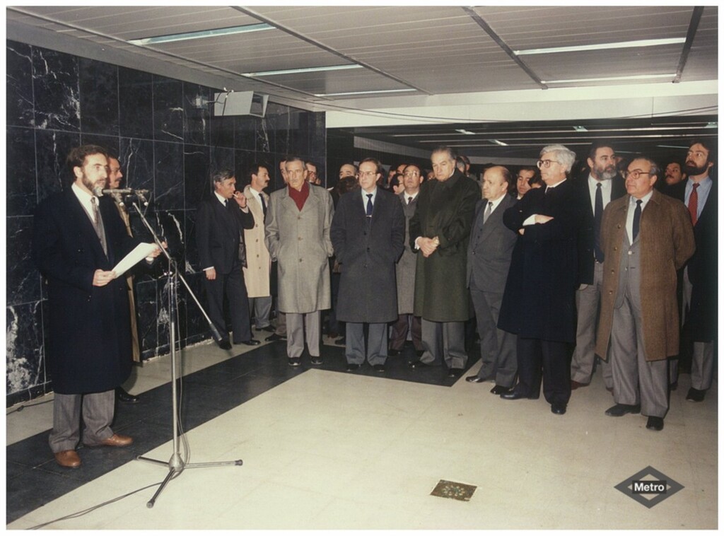 Miniatura de Inauguración tramo Cuatro Caminos-Ciudad Universitaria línea 6