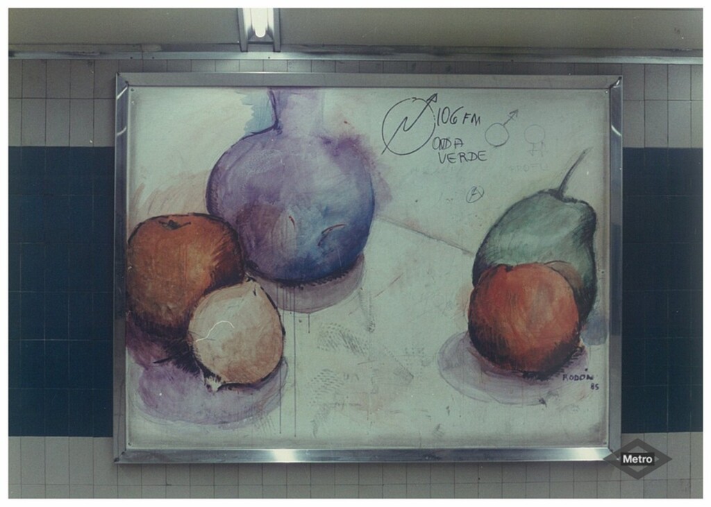 Miniatura de Murales pintados por empleados de Metro
