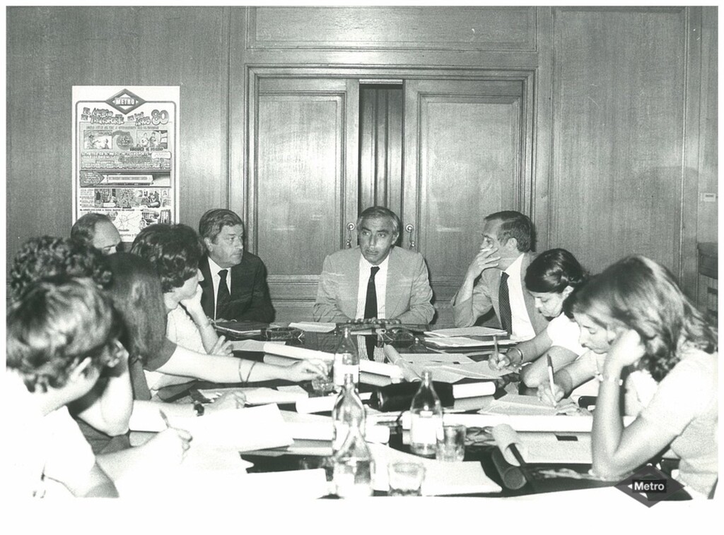 Miniatura de Rueda de prensa sobre publicidad: campaña de imagen de 1980