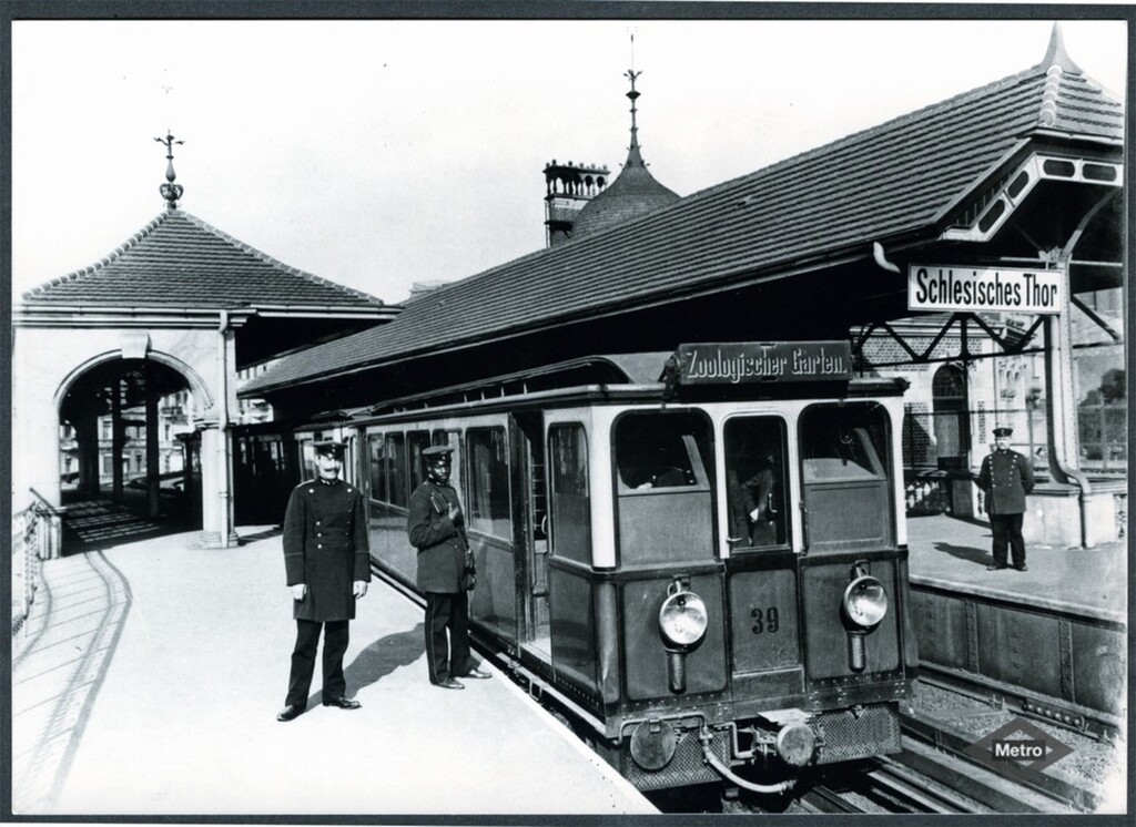 Miniatura de Metropolitano de Berlín en los años 20