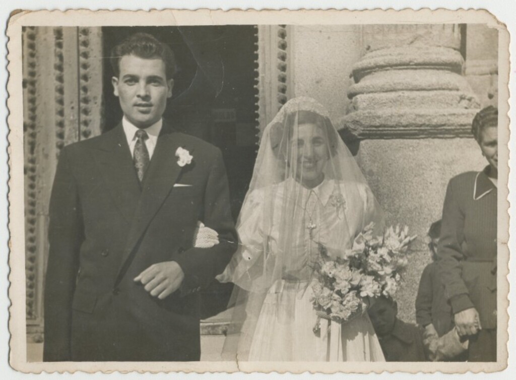 Miniatura de Boda en el pueblo de Vallecas en la iglesia de San Pedro ad Vincula