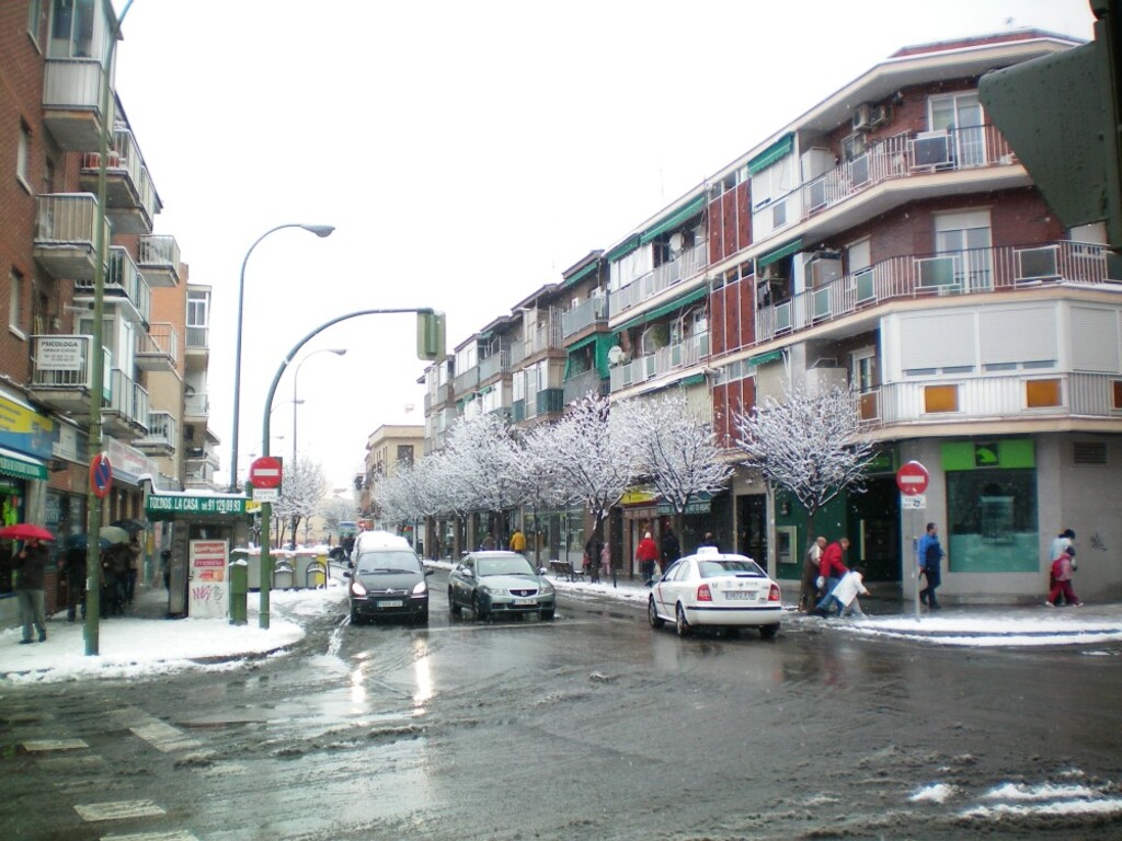 Miniatura de Nevada en la Calle Real de Arganda