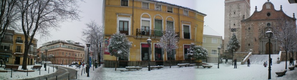 Miniatura de Plaza de Juan de Malasaña nevada