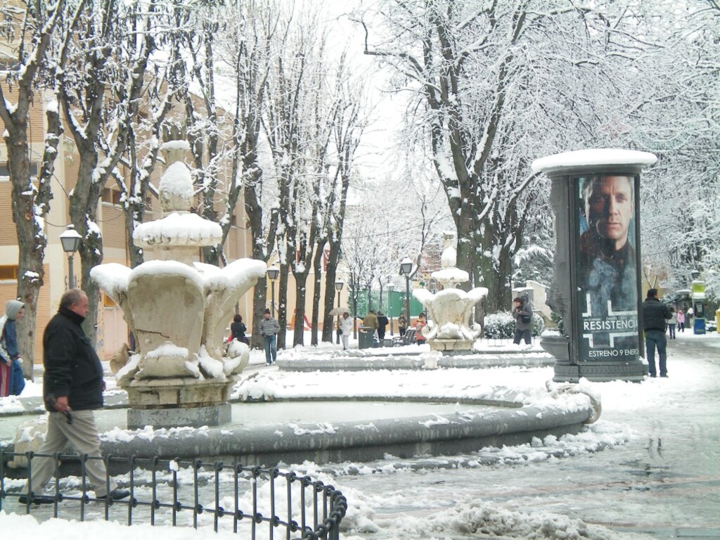 Miniatura de Fuentes de Villa de Vallecas nevadas
