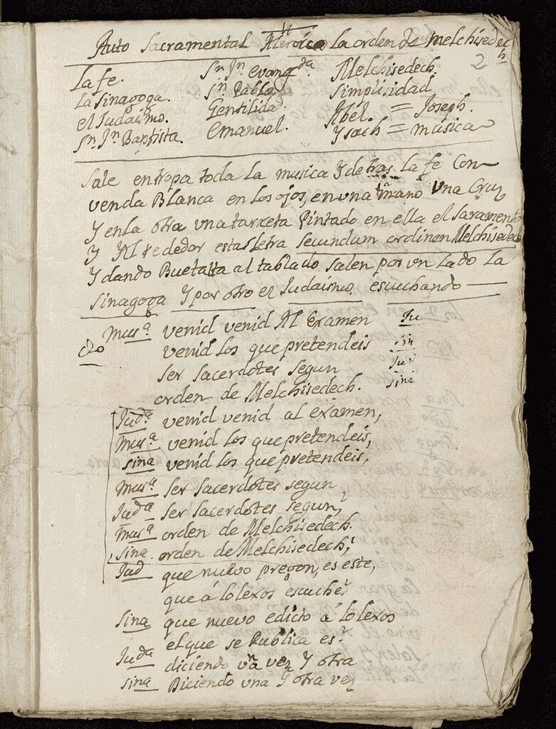 Miniatura de El orden de Melquisedech