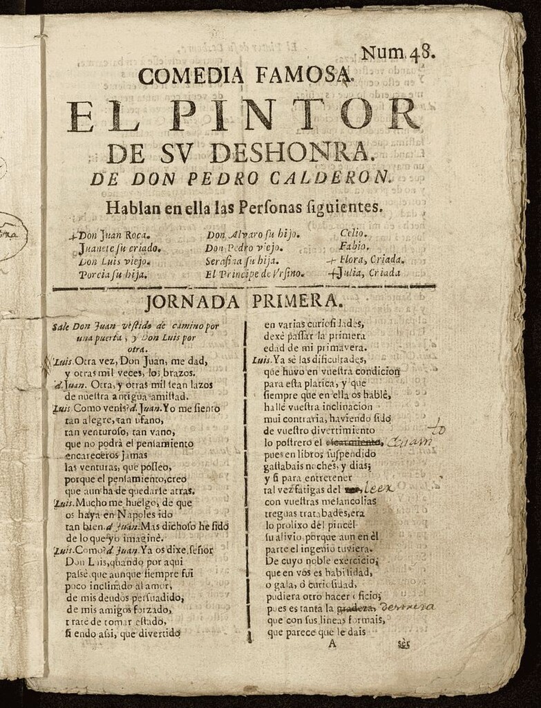 Miniatura de El pintor de su deshonra