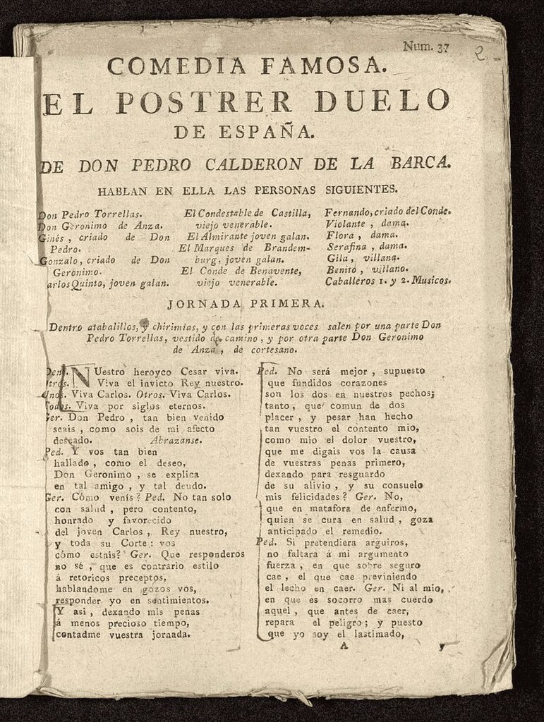 Miniatura de El postrer duelo de España