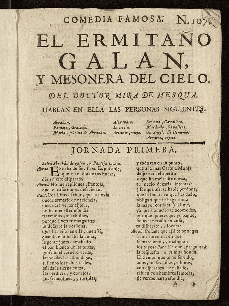 Miniatura de El Ermitaño Galán